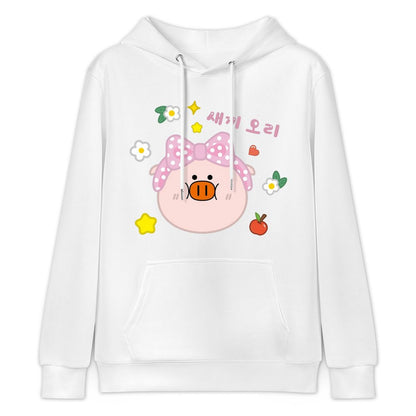 Bold Midweight Front Graphic Hoodies