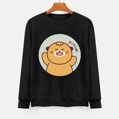  Front Patterned Long Sleeve TopPure Series