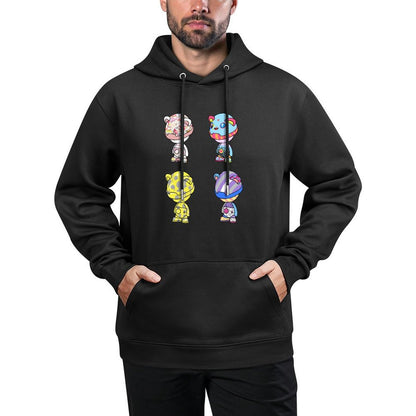 IPIB 250g Hooded Pocket Sweatshirt Front GraphicMen's Hooded  Sweatshirt6000073-7