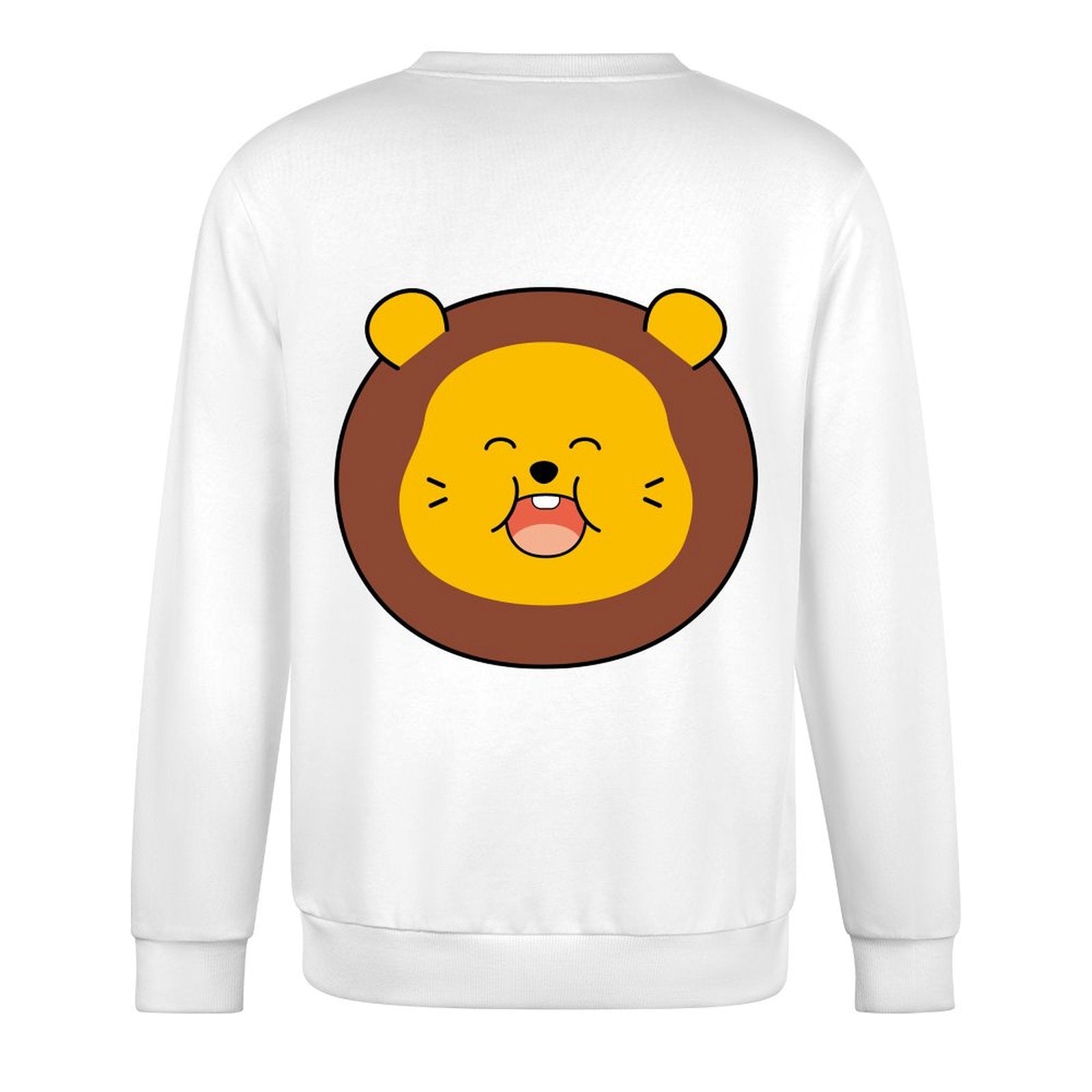Long-sleeved crew neck sweatshirtMade-to-Order Fade-Proof Long Sleeve