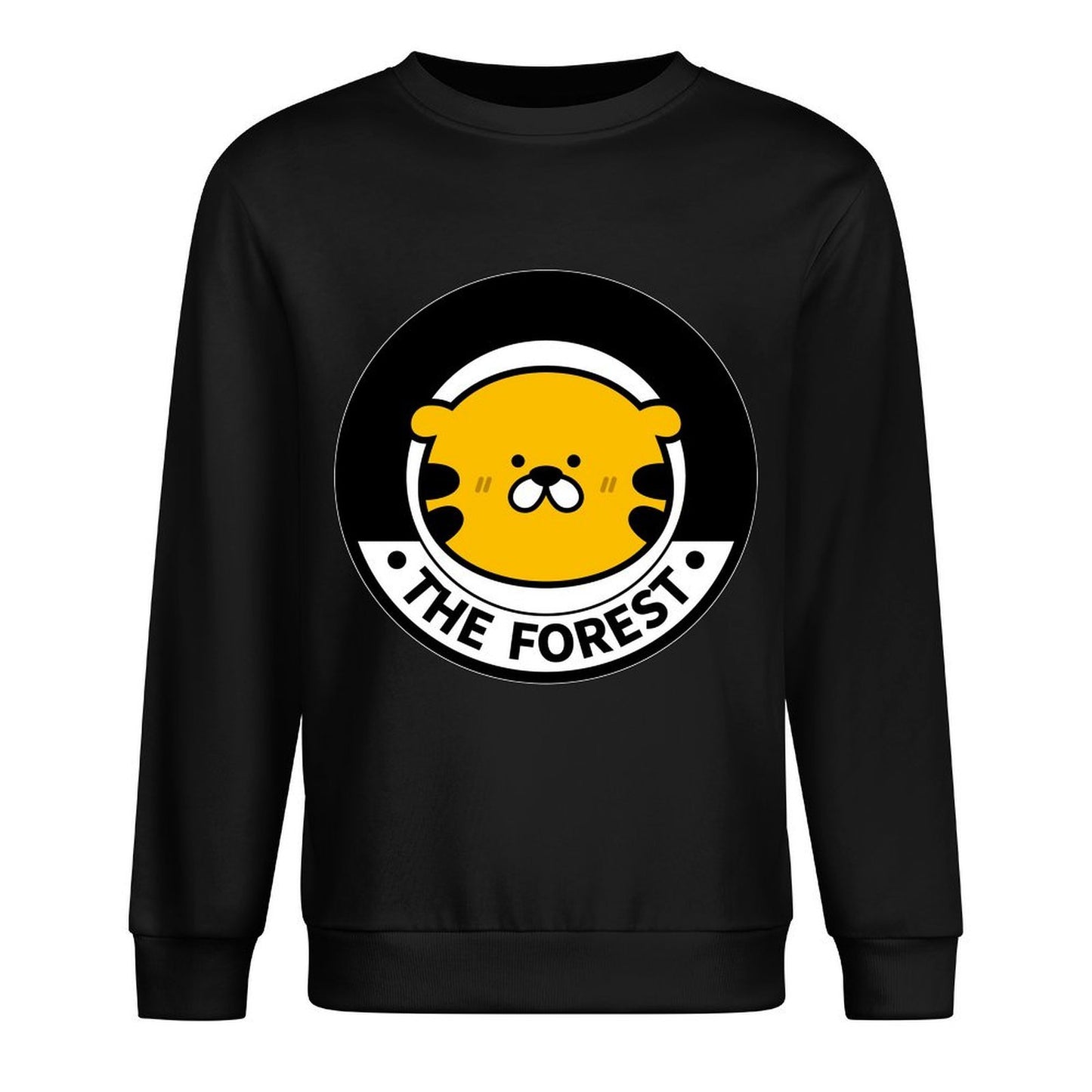 Front Patterned Long Sleeve Top100% Cotton ActiveWear