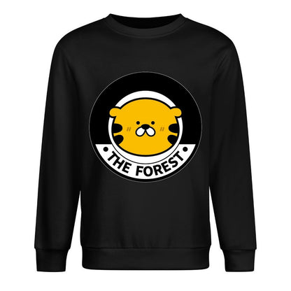 Front Patterned Long Sleeve Top100% Cotton ActiveWear