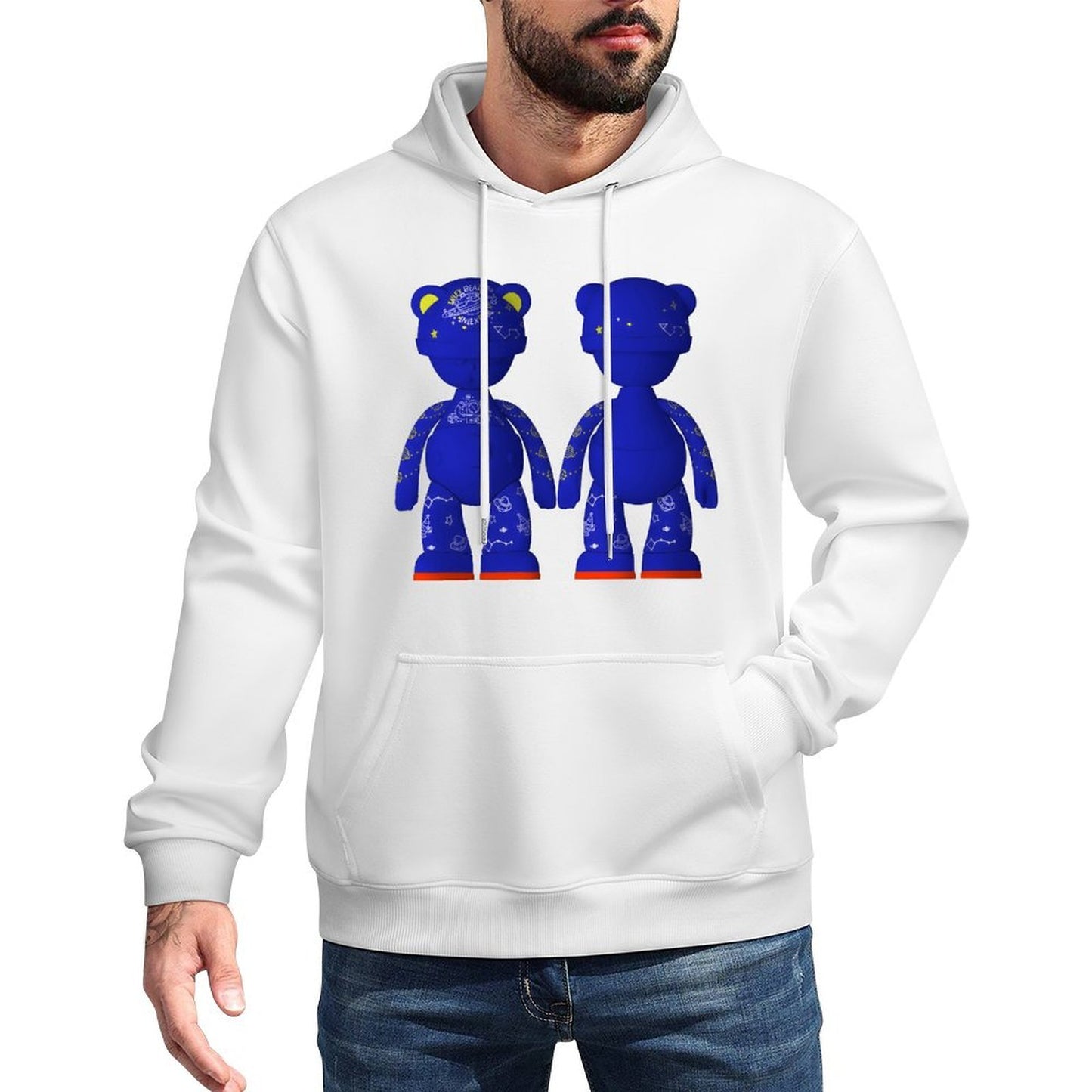 IPIB 250g Hooded Pocket Sweatshirt Front GraphicMen's Hooded  Sweatshirt6000086-5