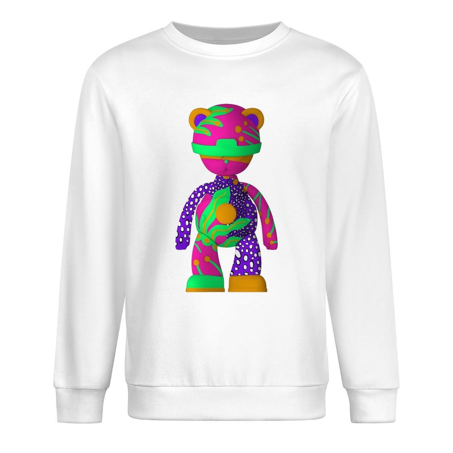 Long Sleeve With Front PatternClassic Easy-Care