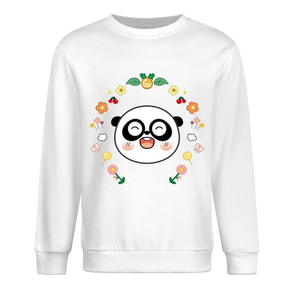 Front Patterned Long Sleeve TopLogo-Ready Neutral