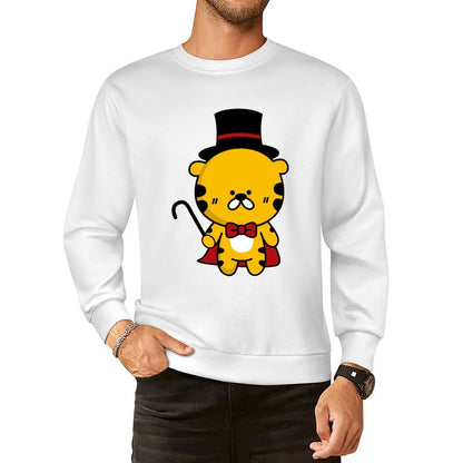 Front Patterned Long Sleeve TopSignature StreetFit