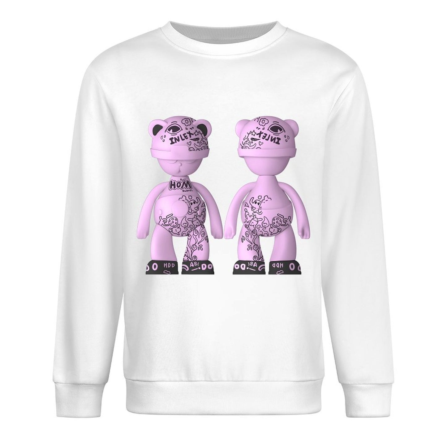 IPIB 250g Crew Neck Long Sleeve Sweatshirt Front GraphicCrew Neck Long Sleeve Sweatshirt6000082-4