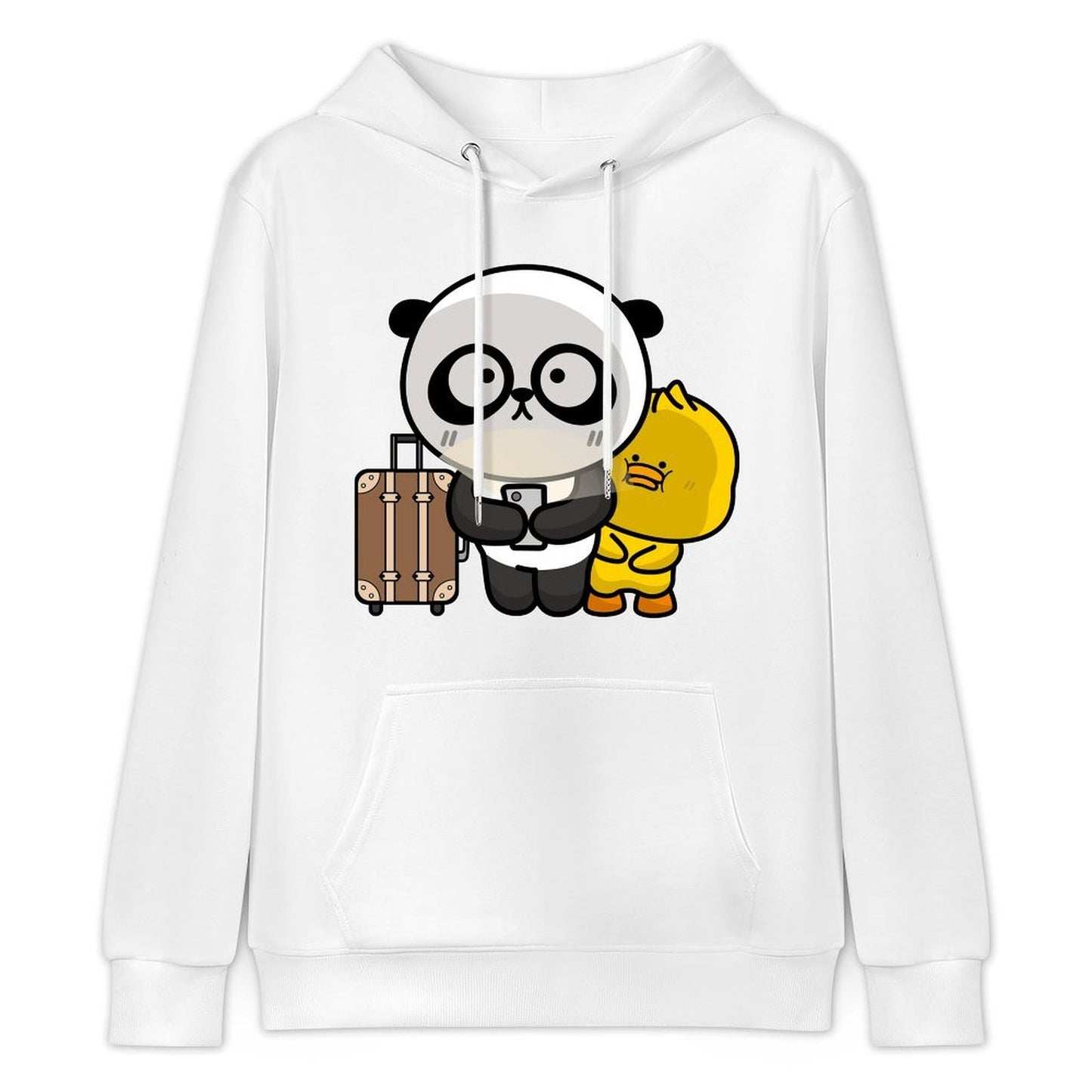 Front Graphic HoodiesClassic Fit Breathable