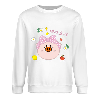 Front Patterned Long Sleeve TopStrong On-Demand