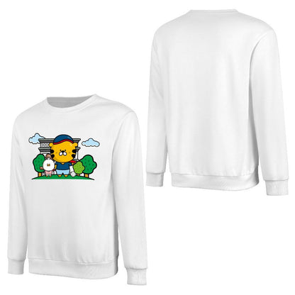 Front Patterned Long Sleeve TopPremium Finish Pure