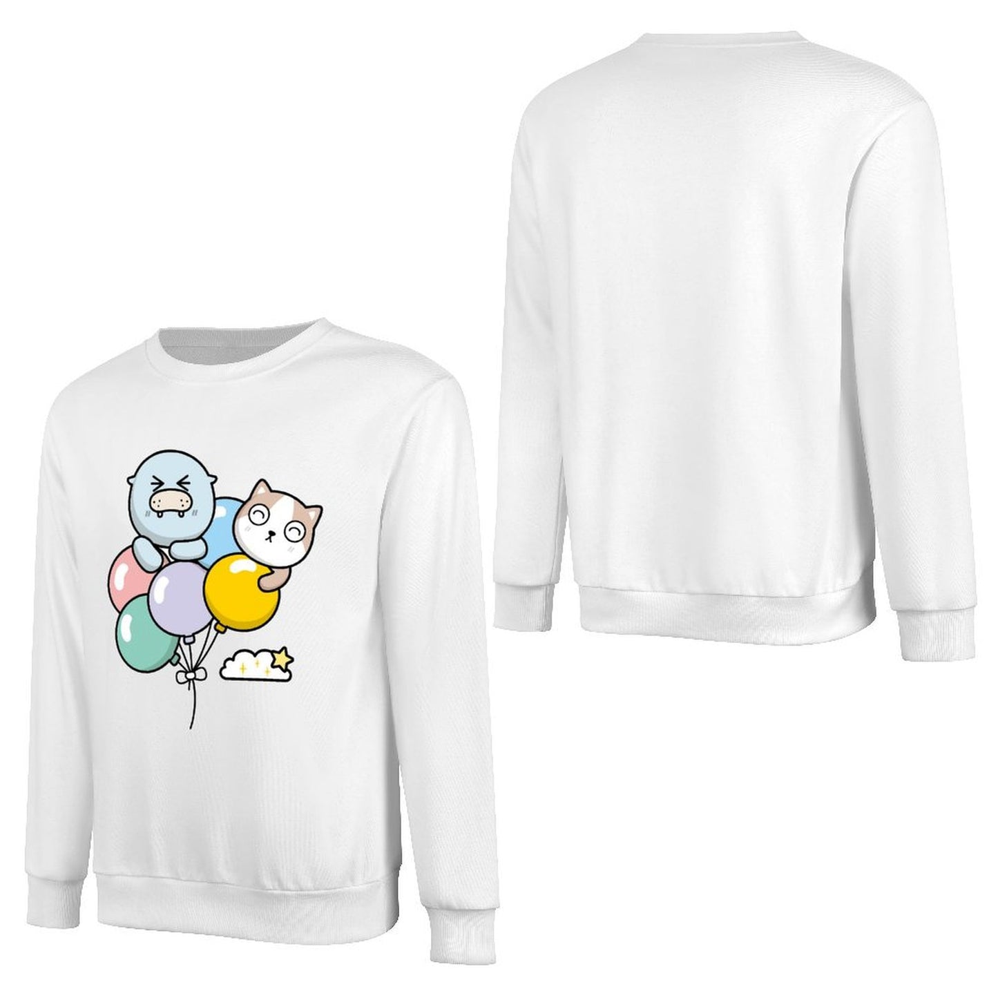Front Patterned Long Sleeve Top Active Wear Strong