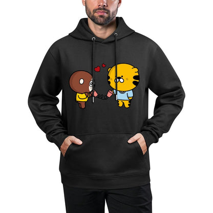 IPBR 250g Hooded Pocket Sweatshirt Front GraphicMen's Hooded  Sweatshirt4000862