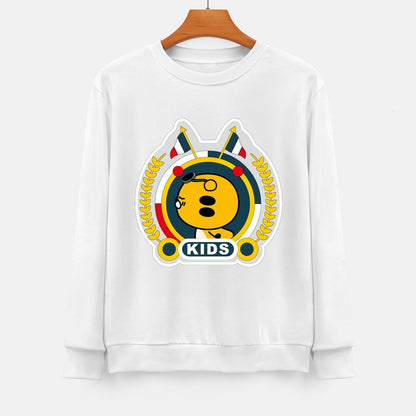 Front Patterned Long Sleeve TopBold Studio