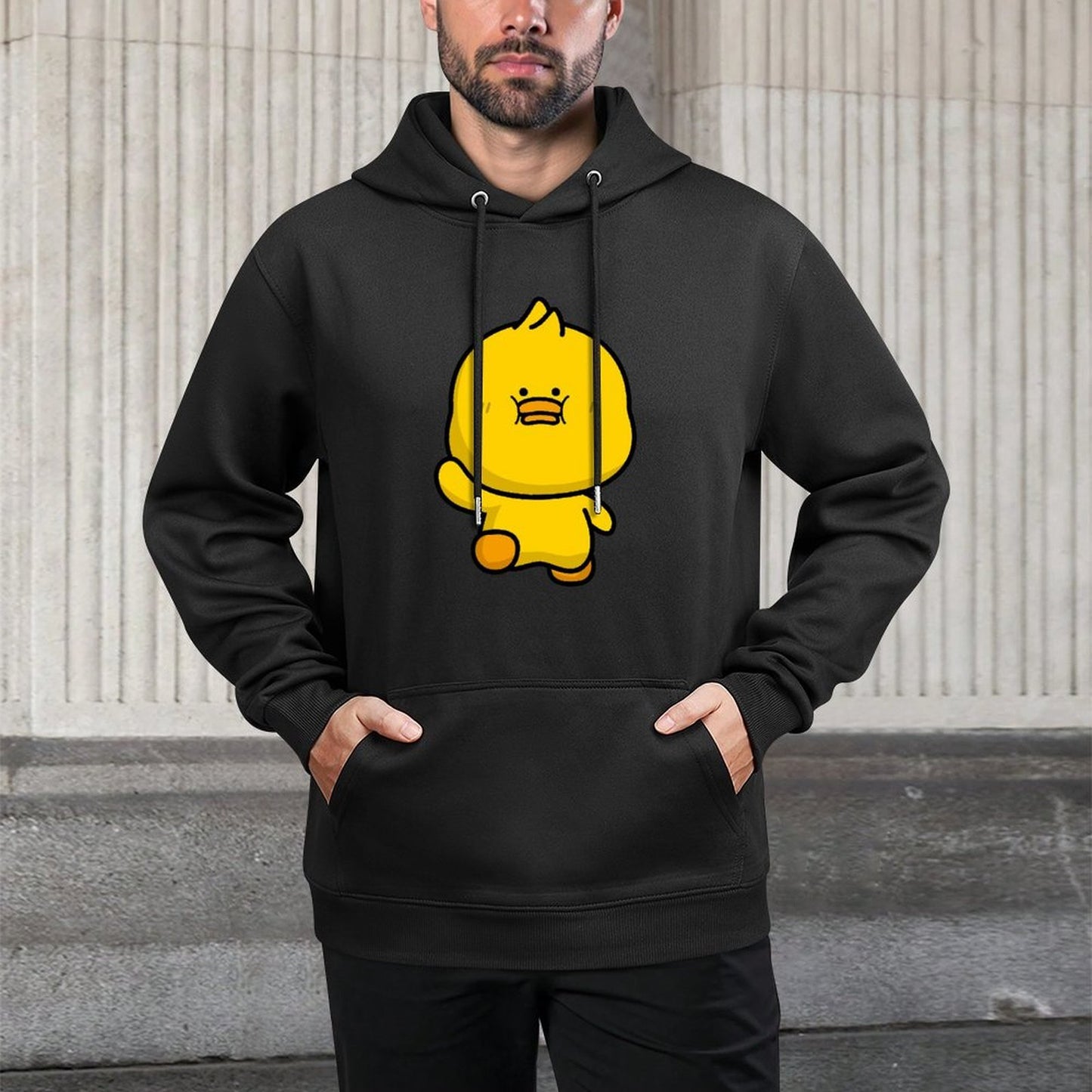 IPBR 250g Hooded Pocket Sweatshirt Front GraphicMen's Hooded  Sweatshirt4000831