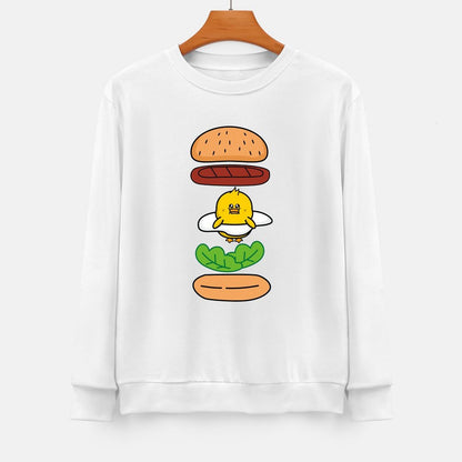 Front Patterned Long Sleeve TopEverydayFit Design-Your-Own
