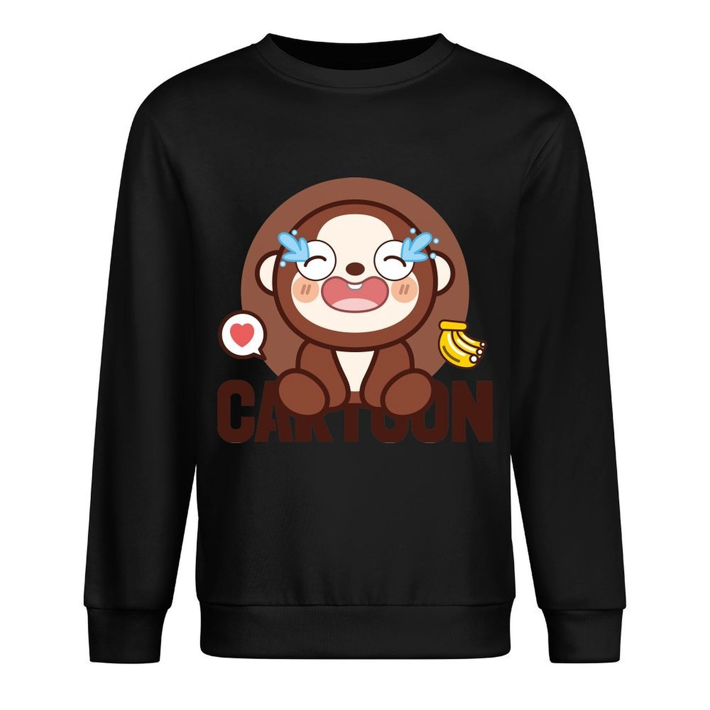 Front Patterned Long Sleeve TopSmoothWear ActiveLine