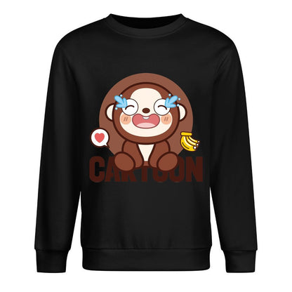 Front Patterned Long Sleeve TopSmoothWear ActiveLine