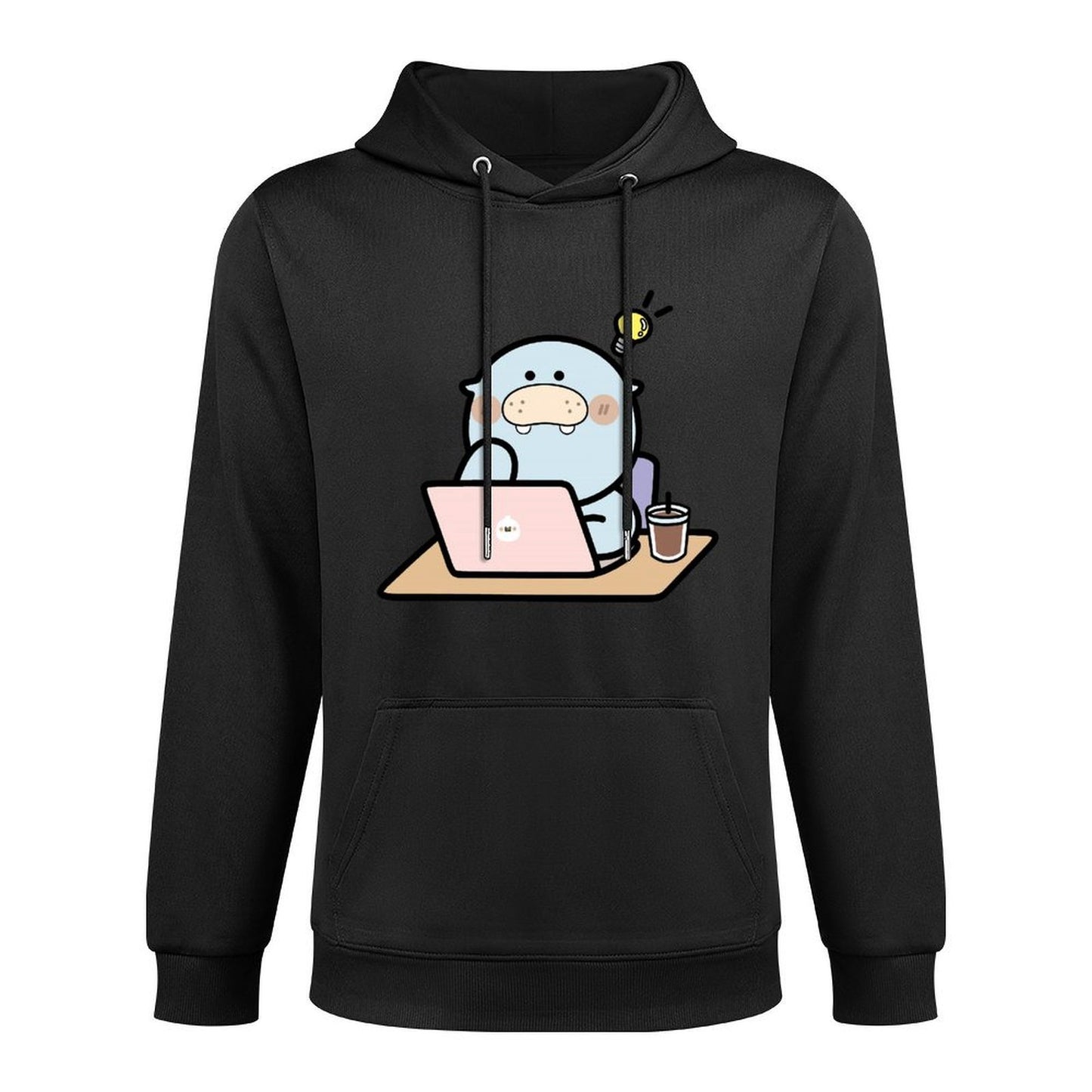 Premium Finish On-Demand Front Graphic Hoodies