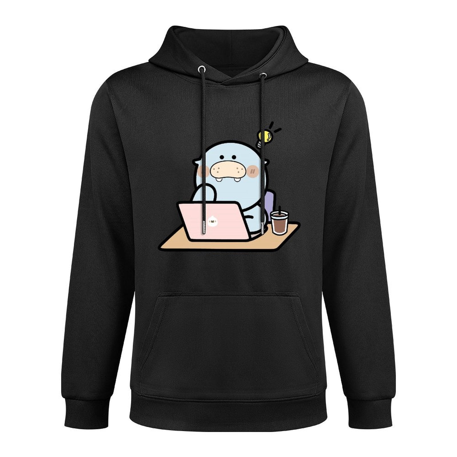 Premium Finish On-Demand Front Graphic Hoodies