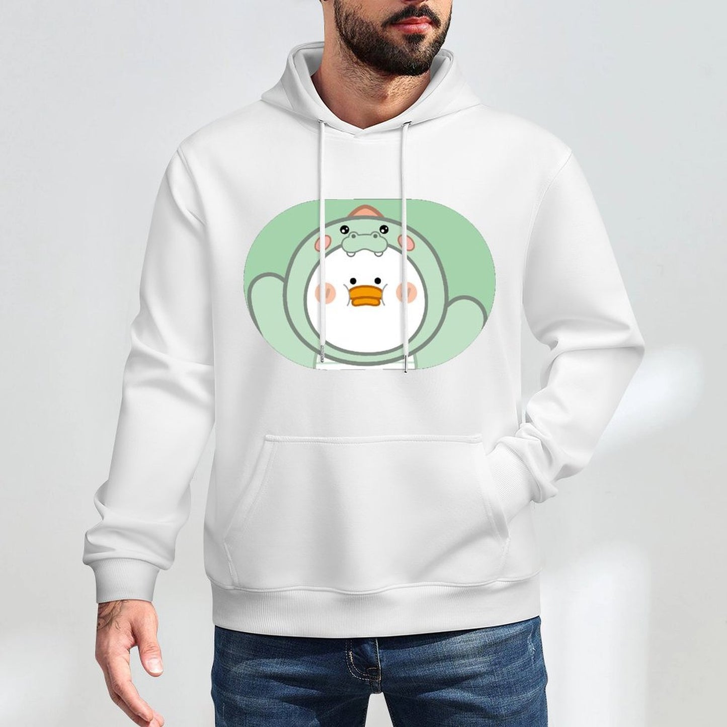 Front Graphic Hoodies Casual