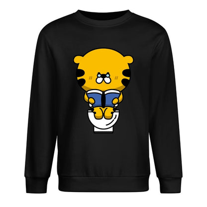 Front Patterned Long Sleeve TopCotton Fresh