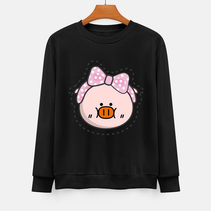 Front Patterned Long Sleeve TopModern ActiveWear