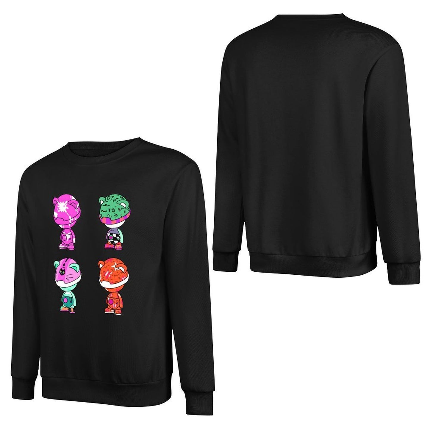 IPIB 250g Crew Neck Long Sleeve Sweatshirt Front GraphicCrew Neck Long Sleeve Sweatshirt6000074-3