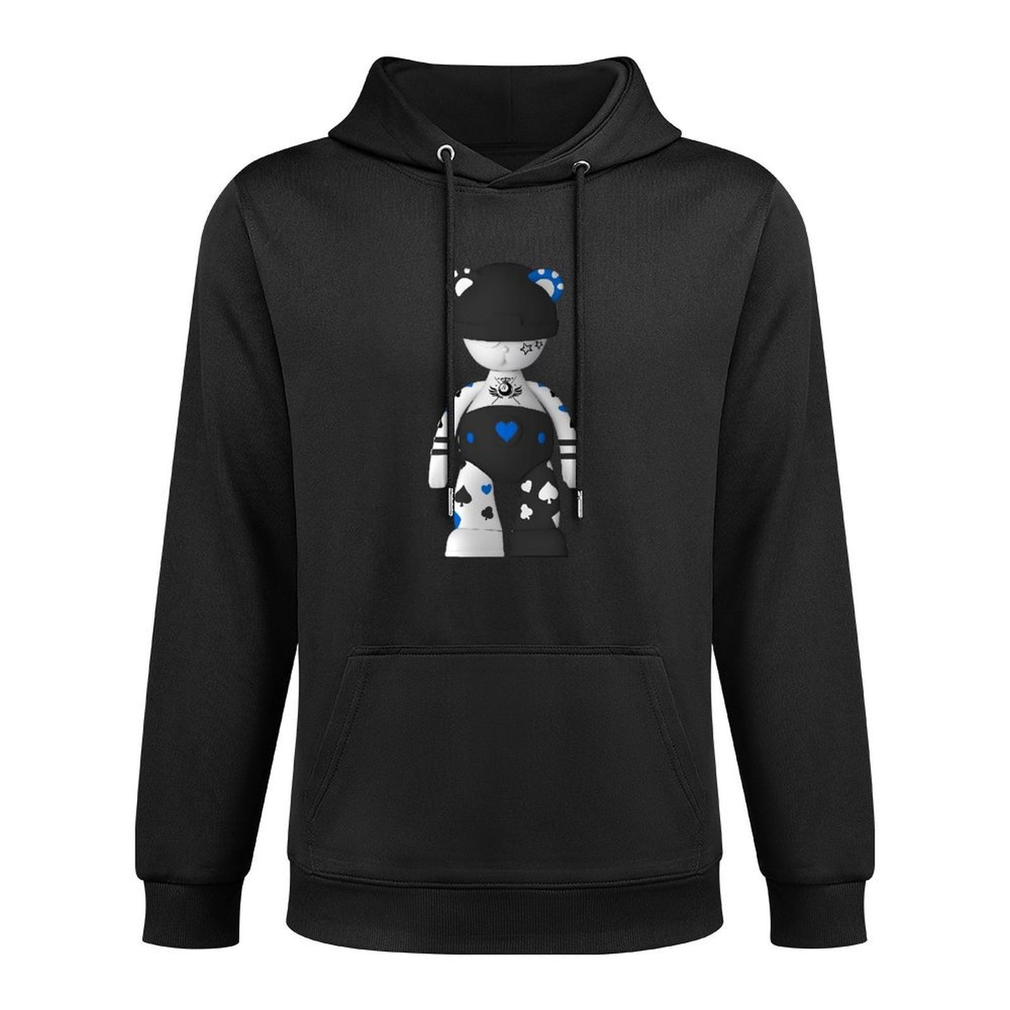 IPIB 250g Hooded Pocket Sweatshirt Front GraphicMen's Hooded  Sweatshirt6000108-3