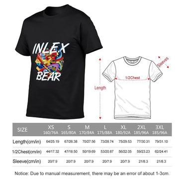 Inlex Bear T-shirtsSoftFeel Tear-Resistant T-Shirt