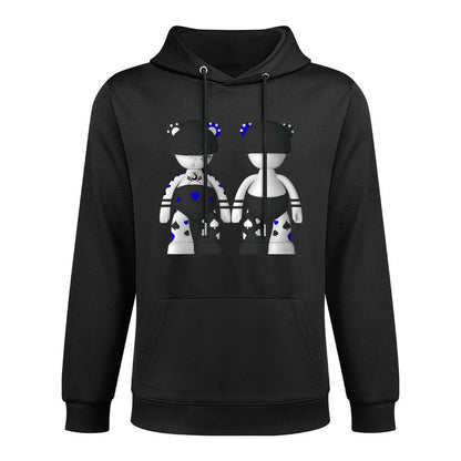 IPIB 250g Hooded Pocket Sweatshirt Front GraphicMen's Hooded  Sweatshirt6000094-4