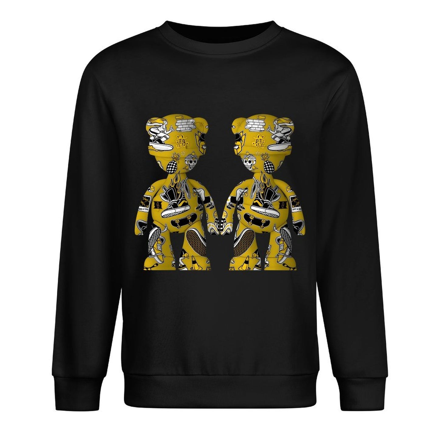IPIB 250g Crew Neck Long Sleeve Sweatshirt Front GraphicCrew Neck Long Sleeve Sweatshirt6000084-3