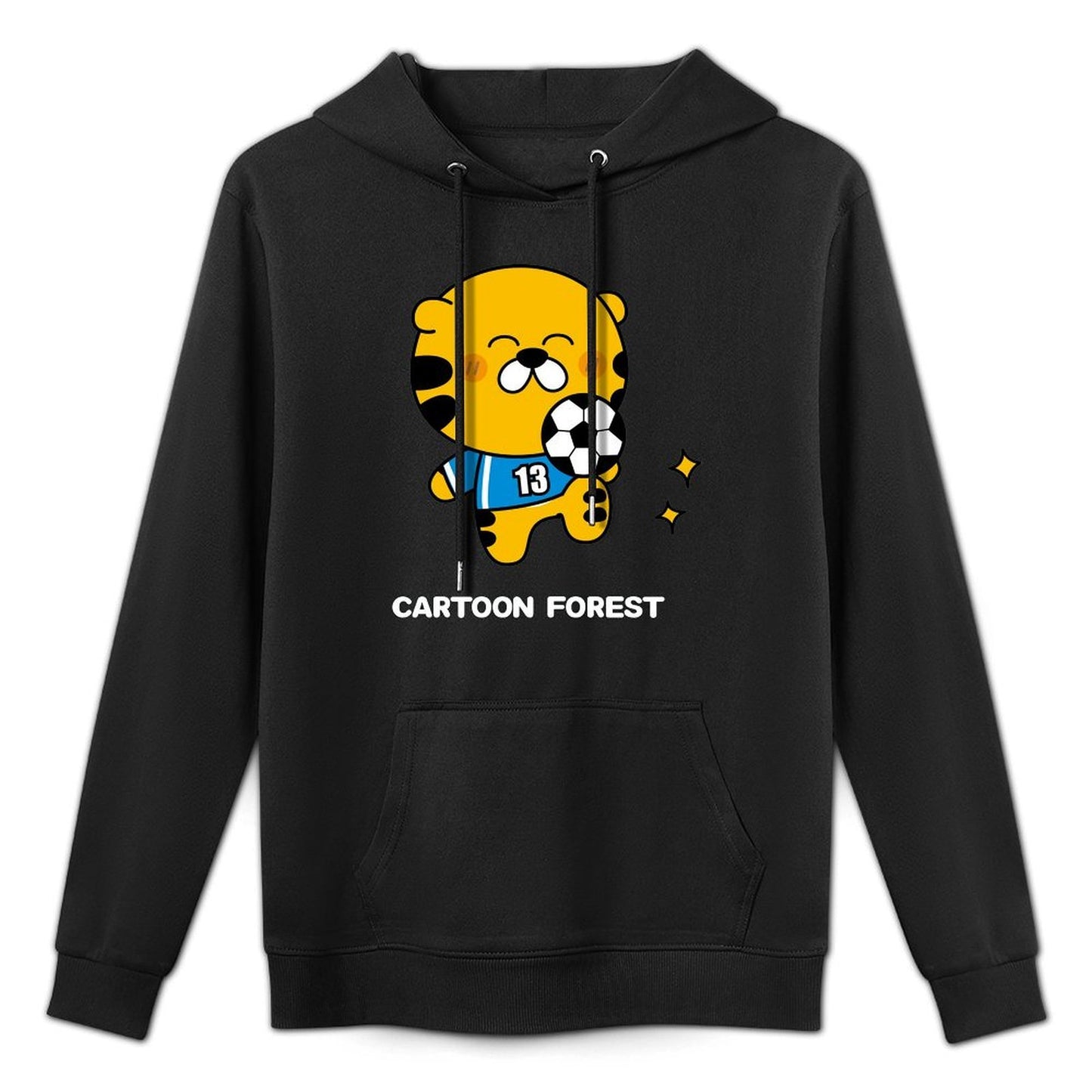 Print-Ready ModernFit Front Graphic Hoodies