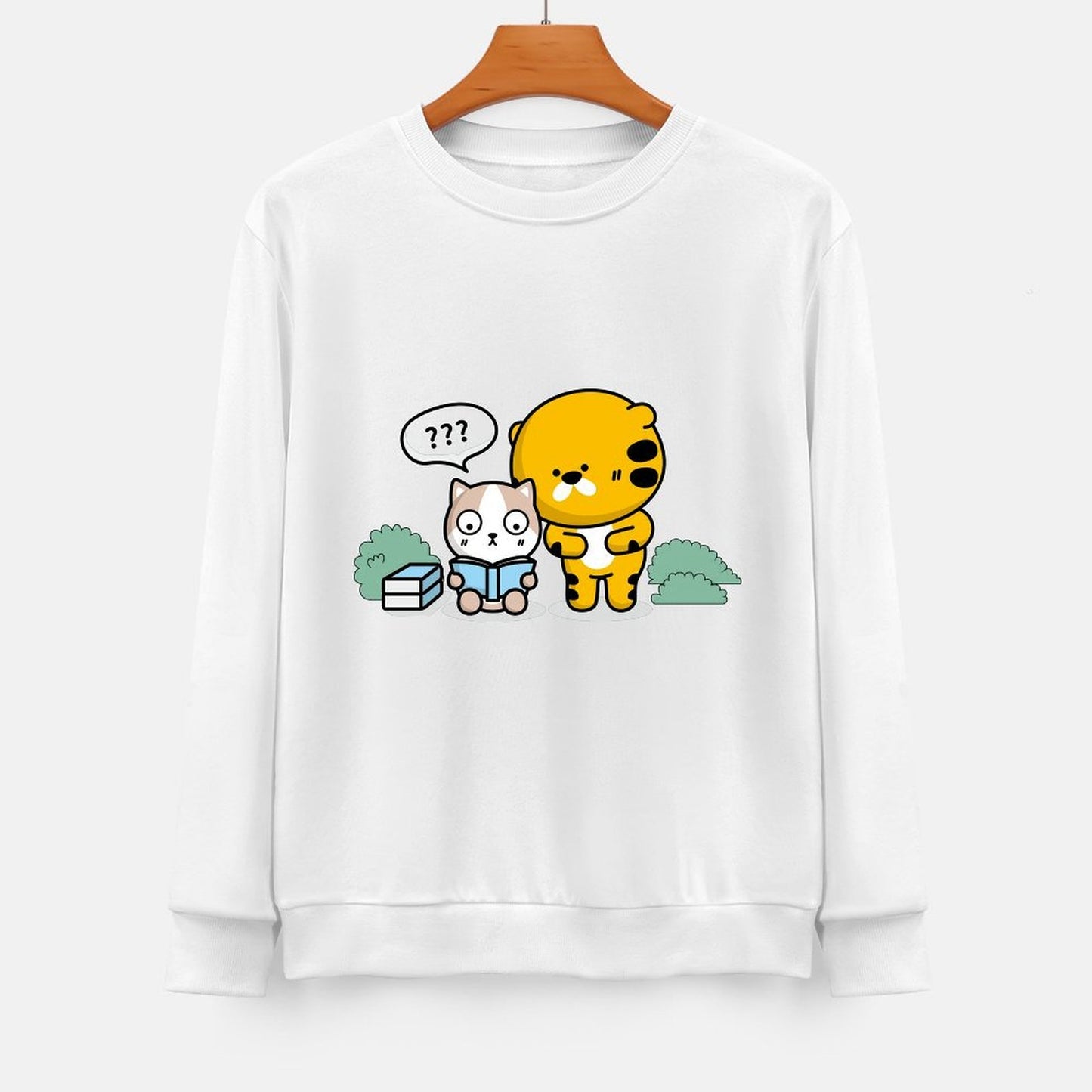 Front Patterned Long Sleeve TopTrueStyle Moisture-Wicking