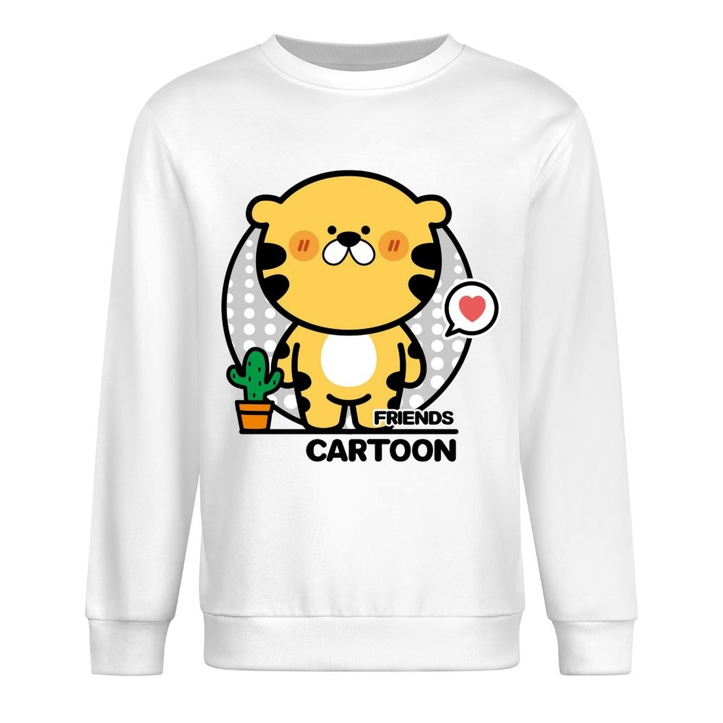 Front Patterned Long Sleeve TopSmooth CleanCut