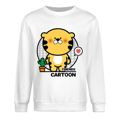 Front Patterned Long Sleeve TopSmooth CleanCut