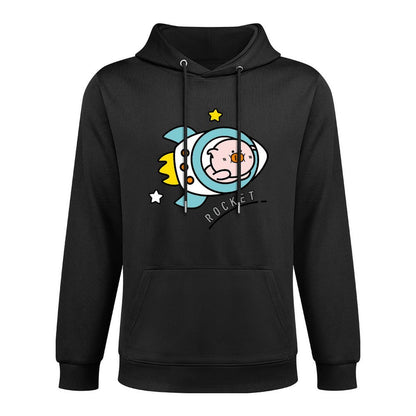 Sharp Chill Front Graphic Hoodies