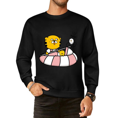 Front Patterned Long Sleeve TopUltra Durable Recycled