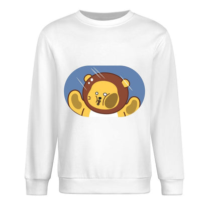 Front Patterned Long Sleeve TopSimple Long Lasting