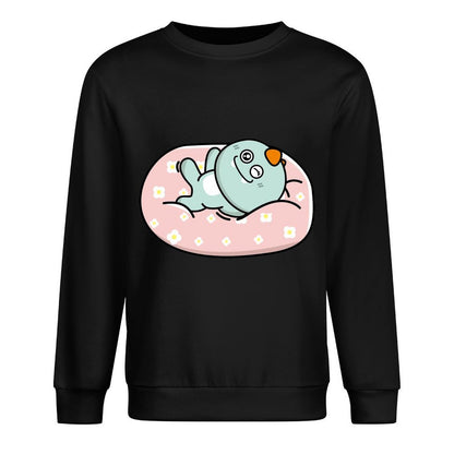 Front Patterned Long Sleeve TopSleek Made-to-Order