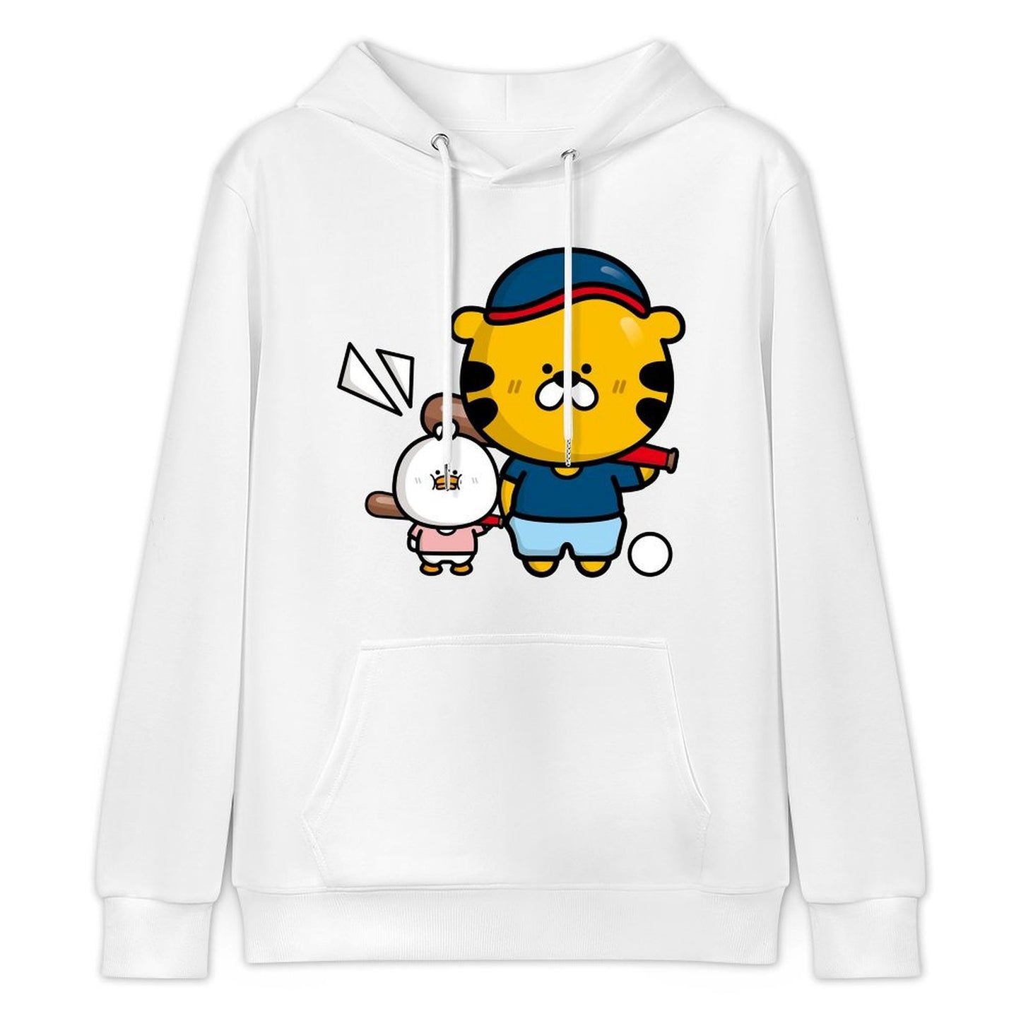 LooseFit TimelessComfort Front Graphic Hoodies