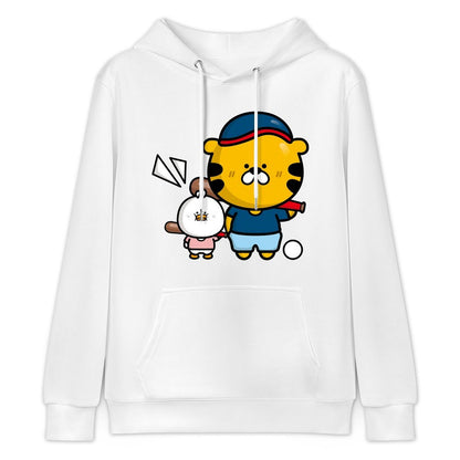 LooseFit TimelessComfort Front Graphic Hoodies