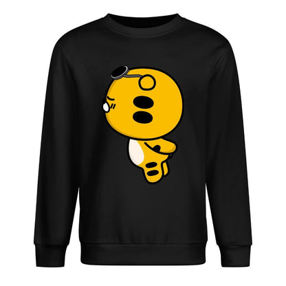 Front Patterned Long Sleeve TopLogo-Ready Recycled