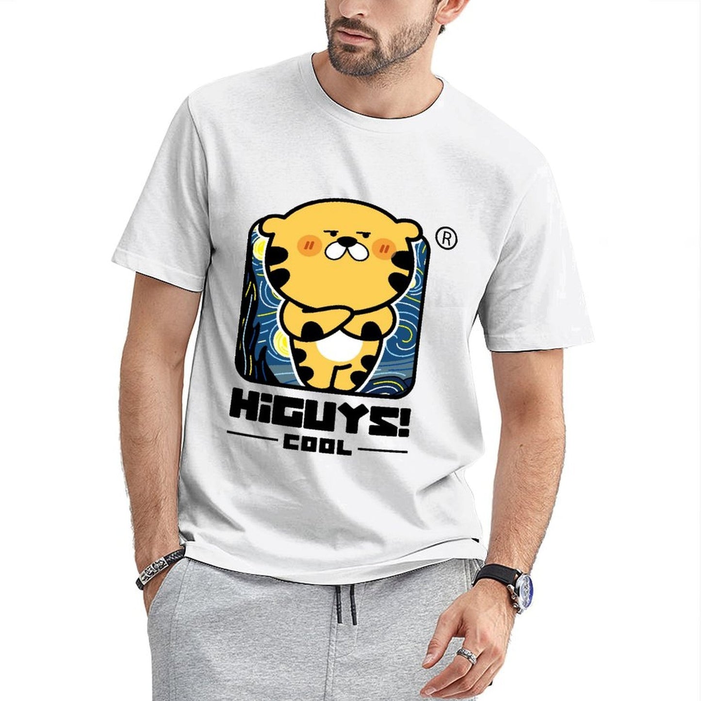 EasyWear Crewneck Front Graphic T-shirt