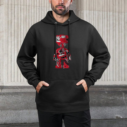 IPIB 250g Hooded Pocket Sweatshirt Front GraphicMen's Hooded  Sweatshirt6000118-2