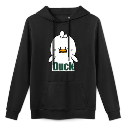 Solid Unisex Front Graphic Hoodies