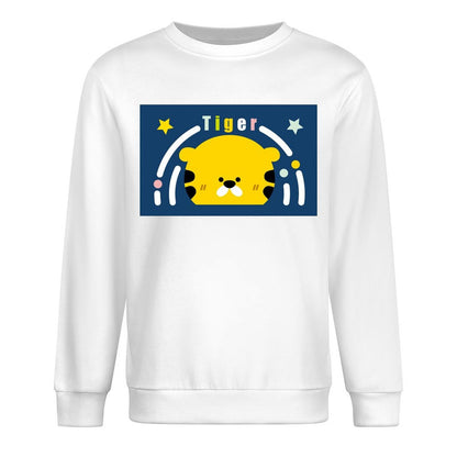 Front Patterned Long Sleeve TopSoftFeel Modern