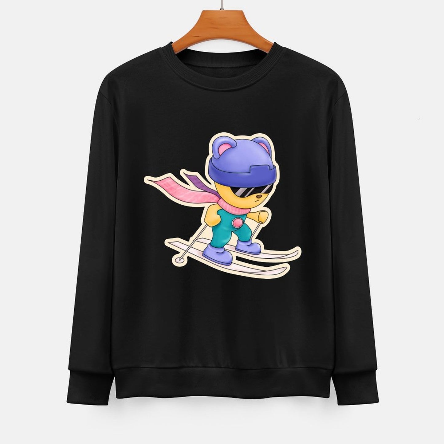 IPIB 250g Crew Neck Long Sleeve Sweatshirt Front GraphicCrew Neck Long Sleeve Sweatshirt6000049-5