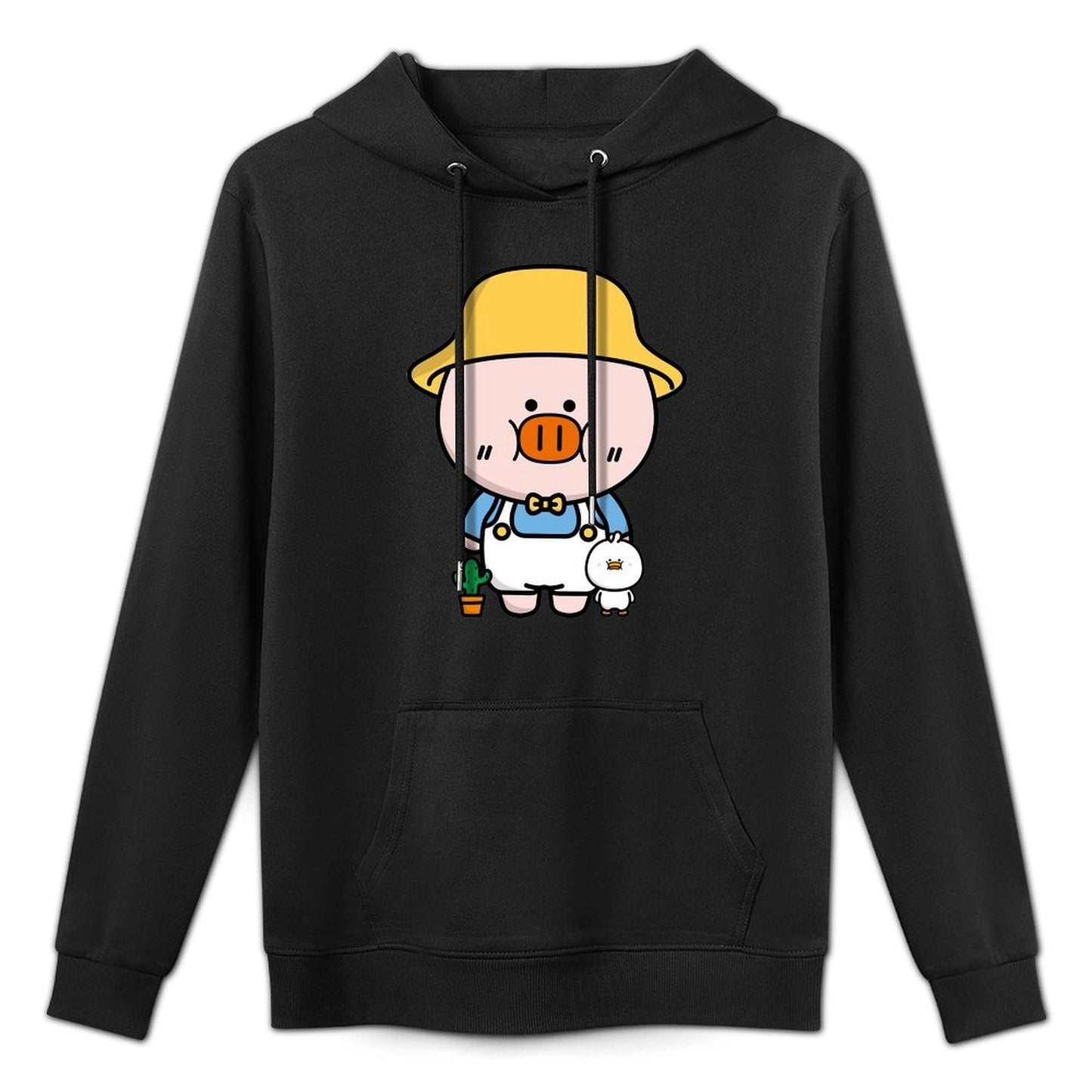 Double-Stitched Comfort Front Graphic Hoodies