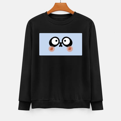  Front Patterned Long Sleeve TopRegular EasyStyle