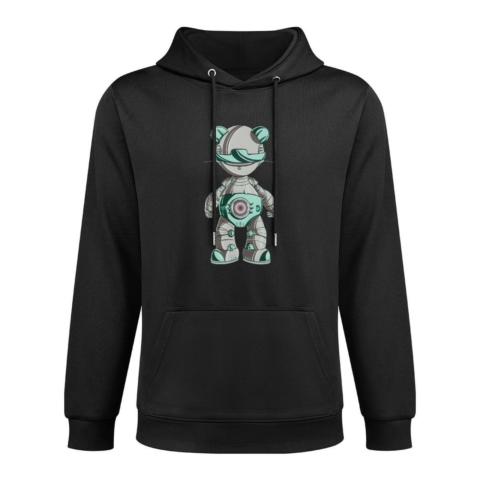 Hoodie Front PatternRecycled Simple